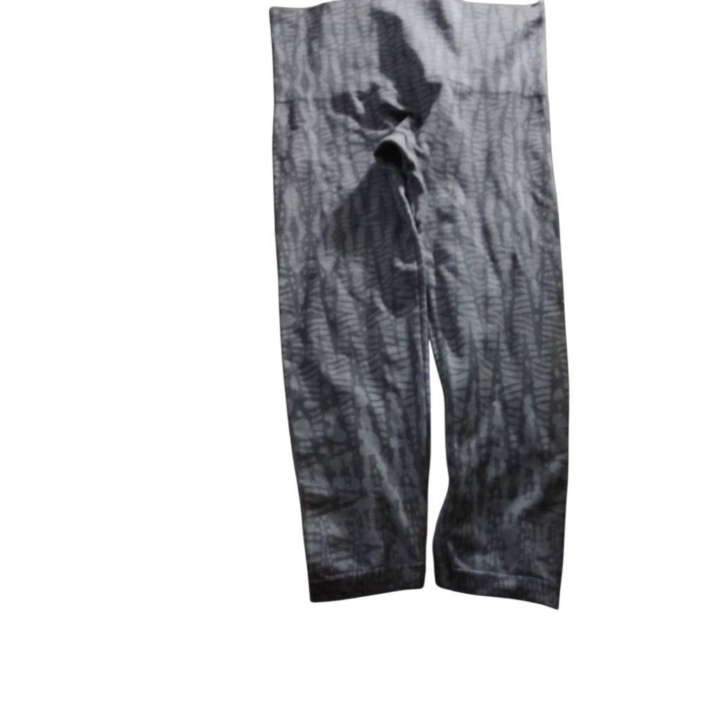 SPANX Gray Patterned Leggings